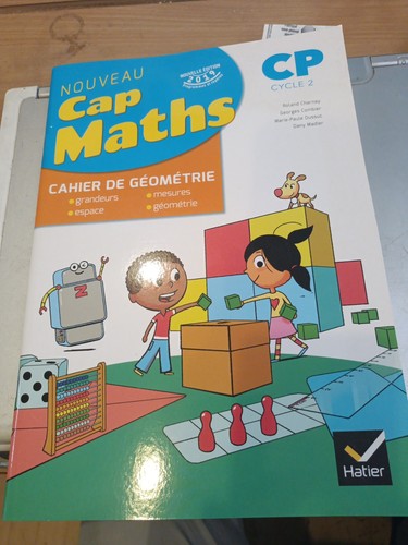 Livre nouveau cap maths - maths, cp