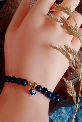 Bracelet perles naturelle - ,