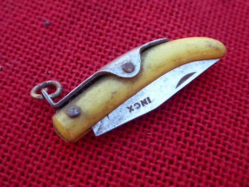 Mini couteau ancien pliant - mini,