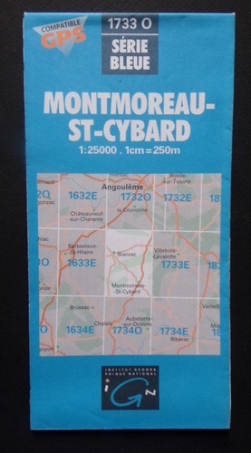 Carte ign série bleue - série, 1733