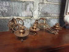 Paire d'appliques piano