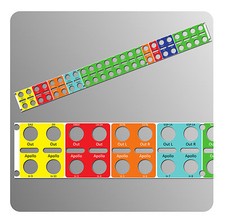 Custom front panel labels