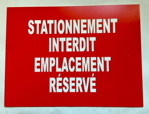 Panneau stationnement - panneau, "stationnement