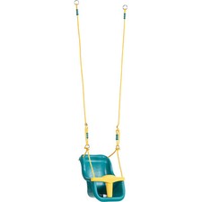 Siège de balançoire pour bébé Luxe Kbt Turquoise/jaune