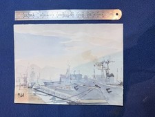 PEINTURE MARINE AQUARELLE