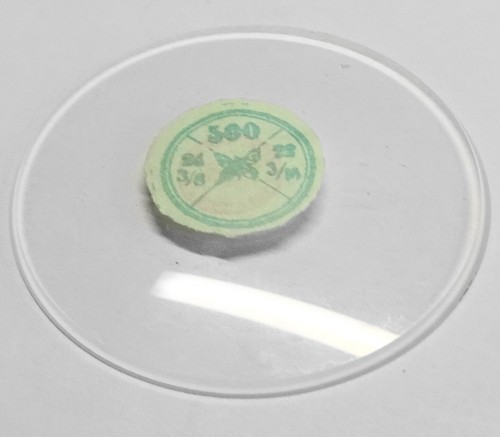 Verre montre poche - verre,