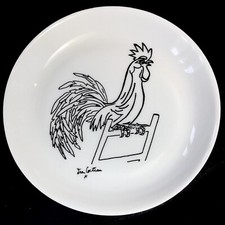 Rare Assiette porcelaine