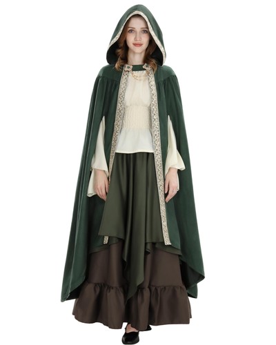 Cape médiévale pour - , femme