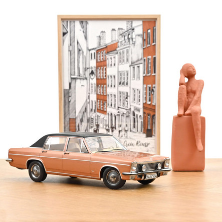 Norev voiture 1969 rouge - norev,