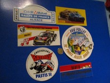 LOT 6 AUTOCOLLANTS SPORT AUTO