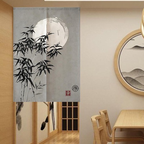 Style chinois porte rideau - style,