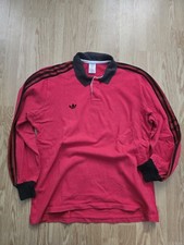 Polo rugby vintage Adidas Ventex – Années 80 – Taille L – Made in France