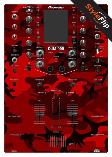 Pioneer djm 909 - pioneer, red