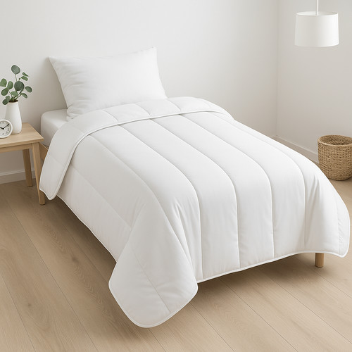 Couette blanche légère - couette,
