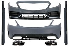 Kit Carrosserie Embouts pour Mercedes Classe C W205 14-20 C63s Edition 1 Design