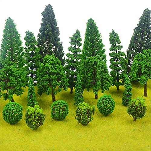 Lot arbres diorama pour - de,
