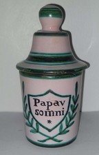 POT A PHARMACIE ROBERT PICAULT SIGNATURE BLEUE