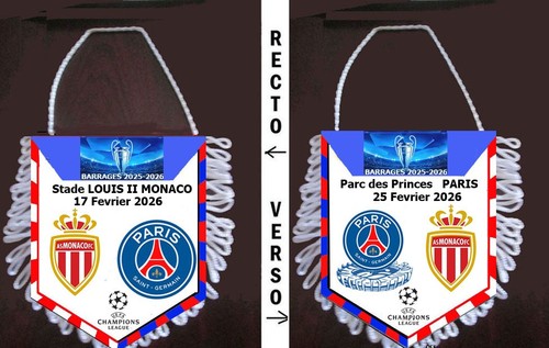Fanion football barrages - football, c1