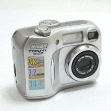 HS POUR PIECES / NIKON COOLPIX E 3100 VINTAGE A PILE CARTE MEMOIRE COMPACT FLASH