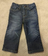 EUC Baby Boys Blue Whiskering Joe's Jeans Size 18 Months