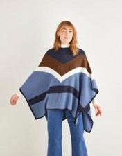 Sirdar Hayfield - Cachemire Mérino Soie, Poncho 10205