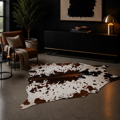 Tapis peau vache - tapis,