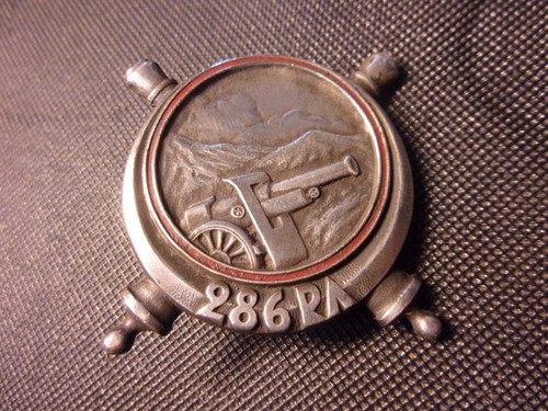 Rare insigne 286 régiment - rare:,