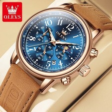 OLEVS Montre Homme Quartz