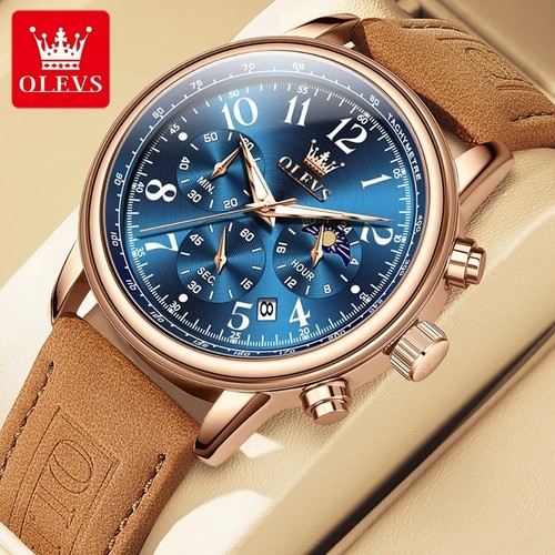 Olevs montre homme quartz - montre,