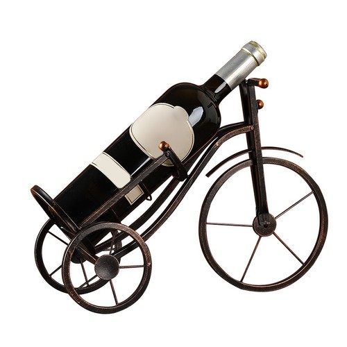 Porte vin tricycle fer - porte-vin,