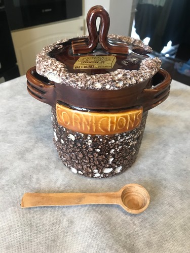 Ancien pot cornichon granite - ancien,