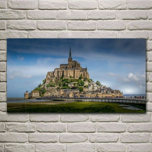 Toile tableaux mont saint - toile,