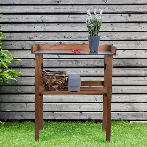 Table jardin bois avec - jardin,