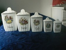 ANCIENNE SERIE DE 5 POTS A