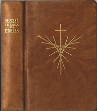 MISSEL Vespéral des Fidèles Latin-Français par le Père J. FEDER Édit. MAME 1964