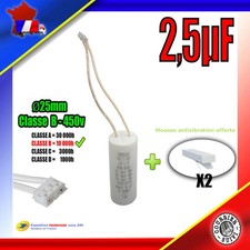 Condensateur 2.5μF 2,5uF pour