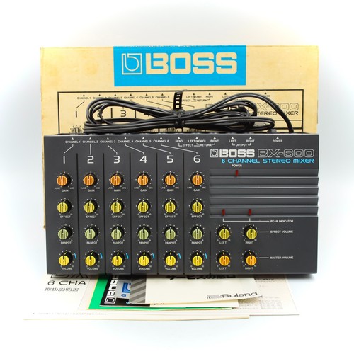 Boss 600 channel stereo - bx-600,