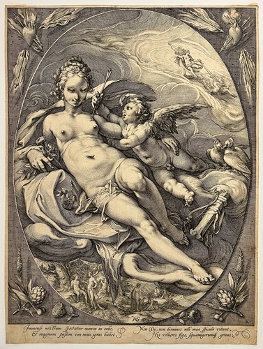Heinrich goltzius vénus - vénus, et