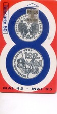 télécarte - Monnaie de Paris - pièce 100Fr - victoire du 8 mai 1945 - 1995