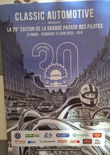 Heures mans flyer - 24,