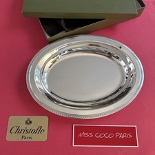 PLAT OVALE CREUX  CHRISTOFLE
