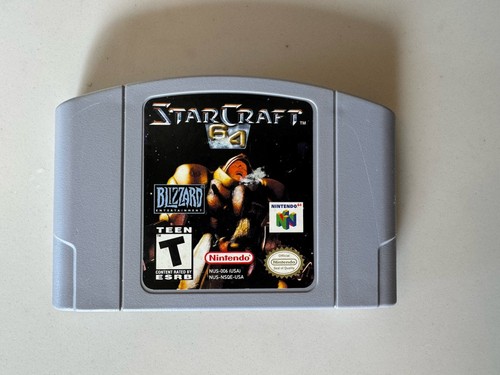Starcraft n64 nintendo - n64,
