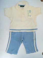 Nick Et Pouf 6 Mois Garçon  Ensemble Pantalon Vêtement Bébé Été 6mois jaune bleu