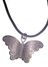 COLLIER PAPILLON PENDENTIF