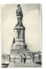 EGYPTE   PORT SAID  LESSEPS STATUE