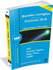 Annales corigées concours 2018 MP mathématiques informatique, VINCENT PUYHAUBERT