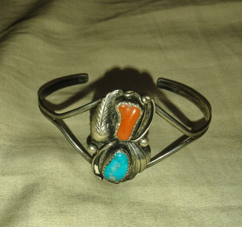 Vintage navajo sterling silver - vintage,