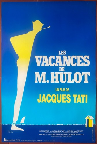 Affiche belge les vacances - affiche,