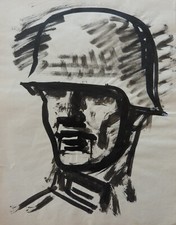 JOSE LUIS REY VILA (1900-1983) MILITAIRE ALLEMAND SOLDAT STAHLHELM WW2 (6)