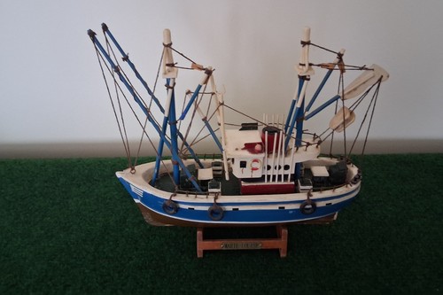 Bateau chalutier crevettes - bateau, à